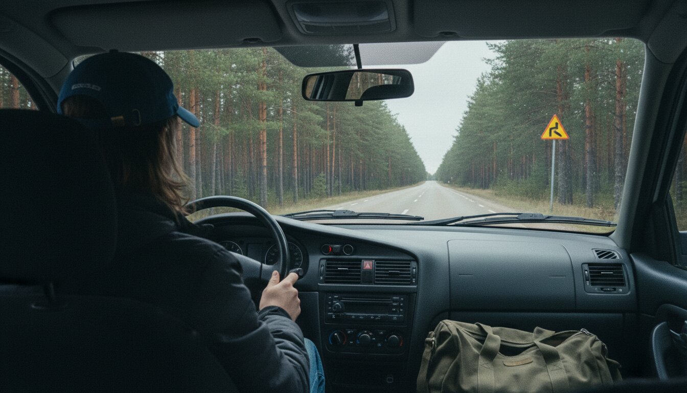 Transfer ja sõit üle Eesti